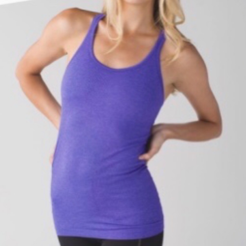 Lululemon Ebb To Street Tank 4 Purple